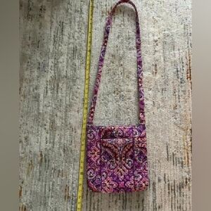 Vera Bradley Purple and Pink Crossbody Bag in perfect condition.